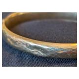 Textured 14k Gold Cuff Bracelet