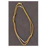 Delicate 14k Yellow Gold Box Chain