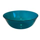 Three Colorful Glass Bowls / Bowl Inserts