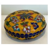 Vibrant Cloisonné Trinket Box