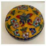 Vibrant Cloisonné Trinket Box
