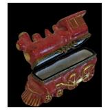 Butterfly, Train and Frog Motif Trinket Boxes by Limoges of France, Empress Arts and More