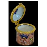 Butterfly, Train and Frog Motif Trinket Boxes by Limoges of France, Empress Arts and More