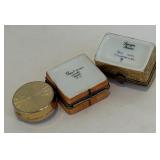 Five Trinket Boxes by Limoges of France and More