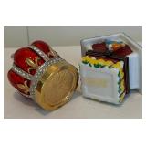 Five Trinket Boxes by Limoges of France and More