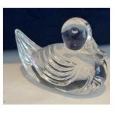 Waterford Crystal Duck Figurine