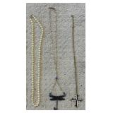 Variety of Costume Necklaces and Rosary