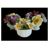 Pretty Porcelain Florals by Coalport, Adderley and Aristocrat