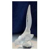 Lalique Crystal Pheasant Figurine