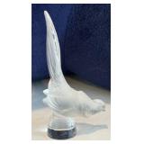Lalique Crystal Pheasant Figurine