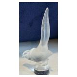 Lalique Crystal Pheasant Figurine