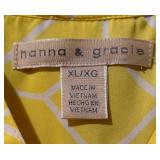 Hanna & Gracie Size Extra Large Sleeveless Shirt