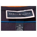 Three Sleeveless Size Medium Shirts by Karen Scott