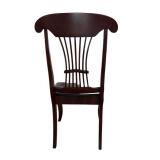 Beautiful Set of Four Cherry Wood Dining Chairs