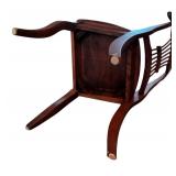 Beautiful Set of Four Cherry Wood Dining Chairs