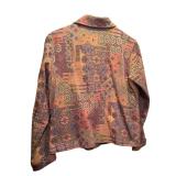 Coldwater Creek Multi Color Jacket