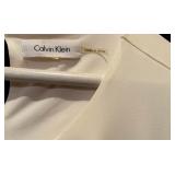 Think Spring / Beautiful White Calvin Klein Shirt and Teal Pants by Line and Angel