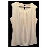 Think Spring / Beautiful White Calvin Klein Shirt and Teal Pants by Line and Angel