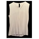 Think Spring / Beautiful White Calvin Klein Shirt and Teal Pants by Line and Angel