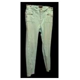 Think Spring / Beautiful White Calvin Klein Shirt and Teal Pants by Line and Angel