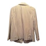 Two Gorgeous Chord Blazers in Navy (De Mura) and Tan (Dana Buchman)