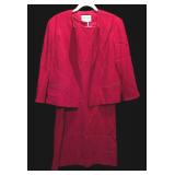 Oscar by Oscar de la Renta Lovely Red Dress and Blazer