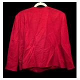 Oscar by Oscar de la Renta Lovely Red Dress and Blazer