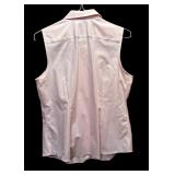 Three Sleeveless Button-Down Blouses by Jones New York, Kasper and Eddie Bauer