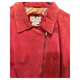 Gorgeous Dark Pink 100% Leather Jacket by Live A Little