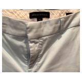 Banana Republican Sky Blue Pants and Lands End Button Down Green, Blue and White Shirt