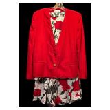 Beautiful Austin Hill Three Piece Blazer, Blouse and Skort