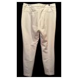 Ralph Lauren Pink Button Down and White Pants by Adrianna Papell