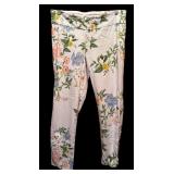 Zac & Rachel Floral Pants and Mint Sleeveless Spring Top by Frenchi