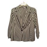 Brand New with Tags / NY Collection Black and White Stripes Blazer