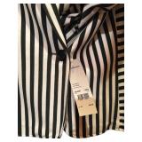 Brand New with Tags / NY Collection Black and White Stripes Blazer