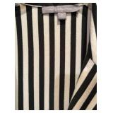Brand New with Tags / NY Collection Black and White Stripes Blazer