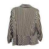 Brand New with Tags / NY Collection Black and White Stripes Blazer
