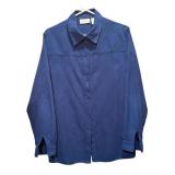 Two Suede Button-Down Shirts (Red and Blue) and Posh Ultrasuede Dress in Purple