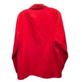 Two Suede Button-Down Shirts (Red and Blue) and Posh Ultrasuede Dress in Purple