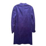 Two Suede Button-Down Shirts (Red and Blue) and Posh Ultrasuede Dress in Purple