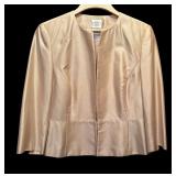 Vintage Laura Ashley 2 Piece Dress and Jacket in Gold