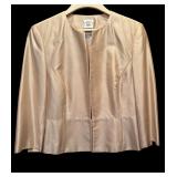 Vintage Laura Ashley 2 Piece Dress and Jacket in Gold