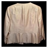 Vintage Laura Ashley 2 Piece Dress and Jacket in Gold