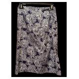 Three Beautiful Skirts in Lavender, Navy & White and Tan