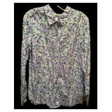 Adorable Floral Button Down Shirts by Tommy Hilfiger and Old Navy
