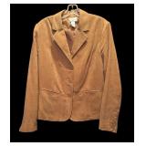 Studio Woks Suede Camel Color Blazer / Jacket