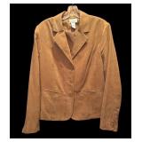 Studio Woks Suede Camel Color Blazer / Jacket