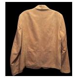 Studio Woks Suede Camel Color Blazer / Jacket