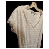 Christian Dior Lounge Cream Long Robe