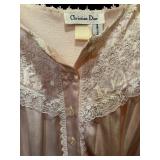 Christian Dior / Saks Fifth Avenue Pink Nightgown with Embellishments